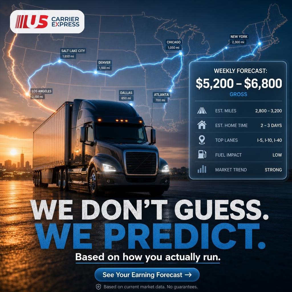 We Predict Your Earnings